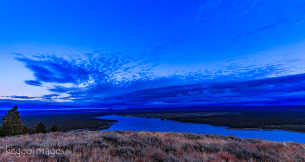 Landscape Photograph Madison Arm Into Yellowstone