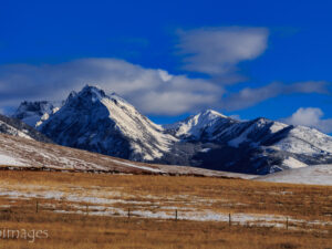 Landscape Photograph Mountains - Madison Range - Montana
