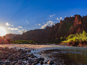 Landscape Photograph Big Game - North Fork of the Shoshone