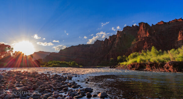 Landscape Photograph Big Game - North Fork of the Shoshone