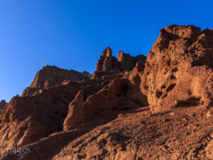 Landscape Photograph Canyon in Sunset - North Fork of the Shoshone