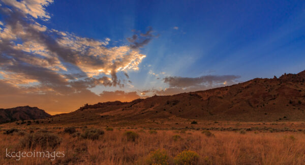 Landscape Photograph Clearwater at Sunset - North Fork of the Shoshone